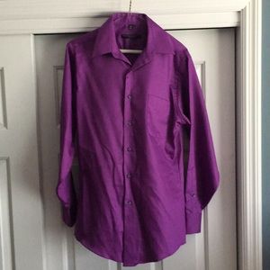 Geoffrey Beene Fitted Dress Shirt